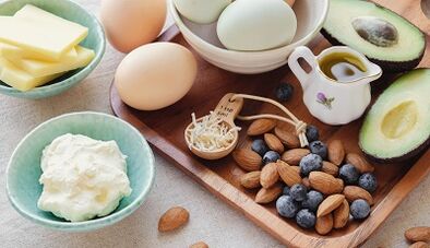 erlaabt Liewensmëttel op der Keto-Diät