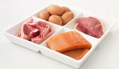 Grondprinzipien vun der Ernährung op enger Protein Diät