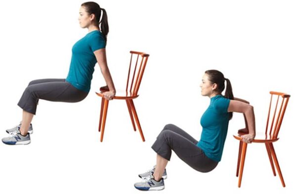Ëmgedréint Push -ups